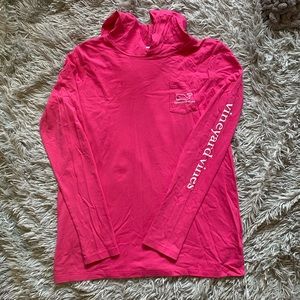 Vineyard vines girls long sleeve tee-hooded